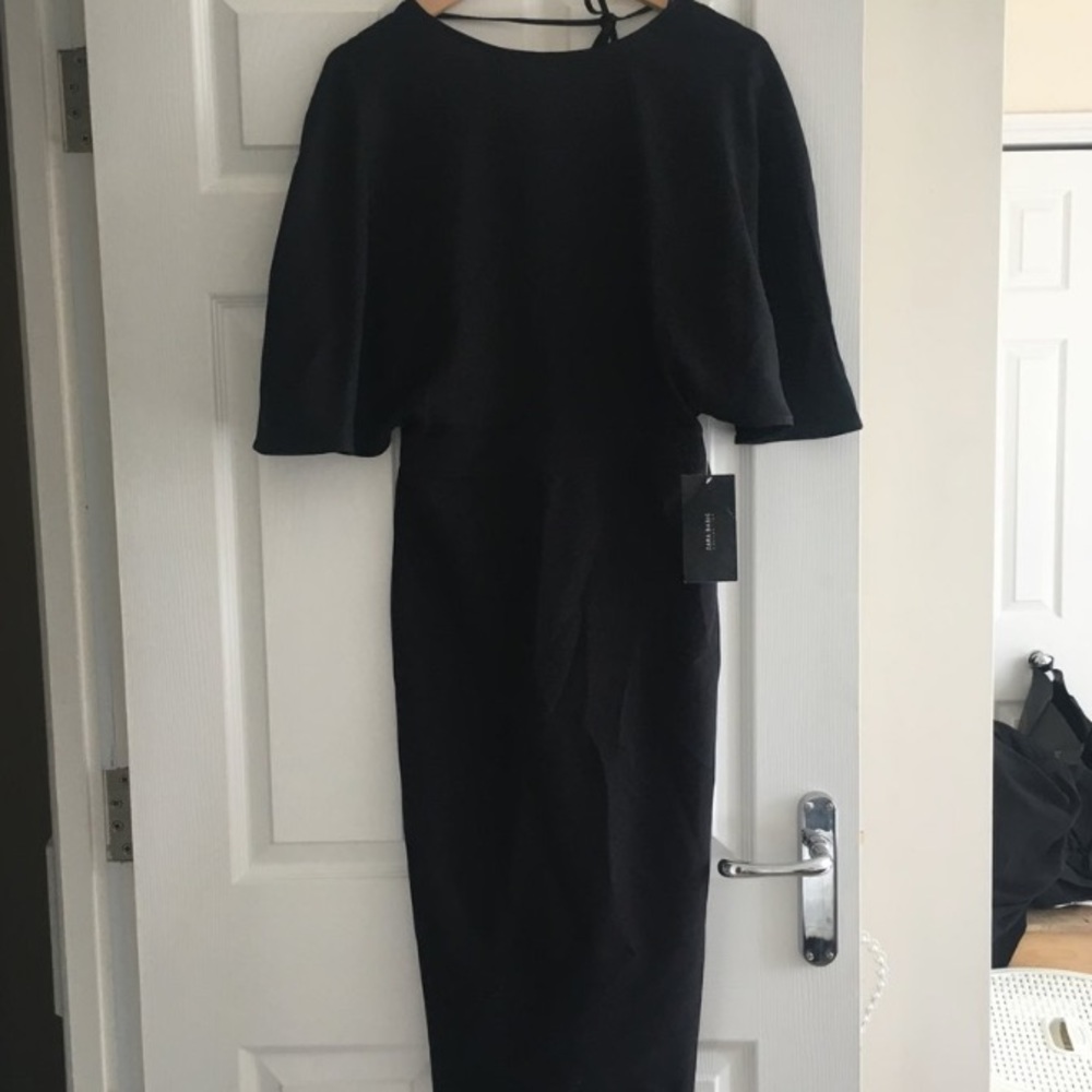Zara Backless Midi Dress